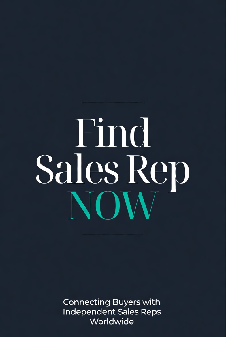 FindSalesRepNow navy hero banner